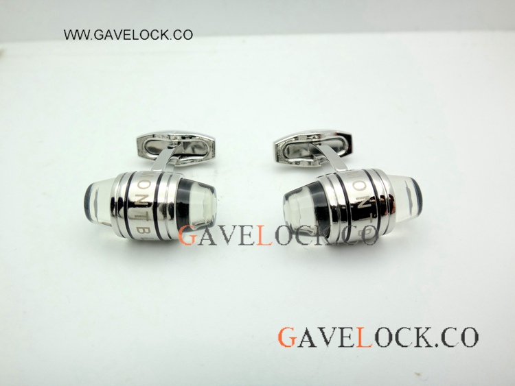 Copy Urban Walker Cufflink Mont Blanc Silver Cufflinks